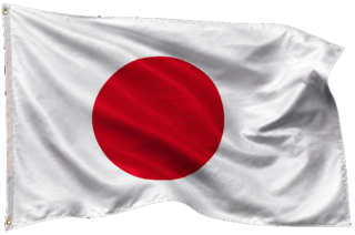 Flagge Japan
