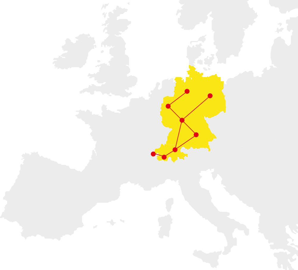 Umzug Deutschland > Schweiz
