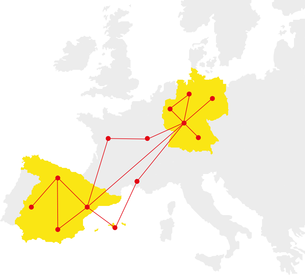 Umzug Deutschland > Spanien